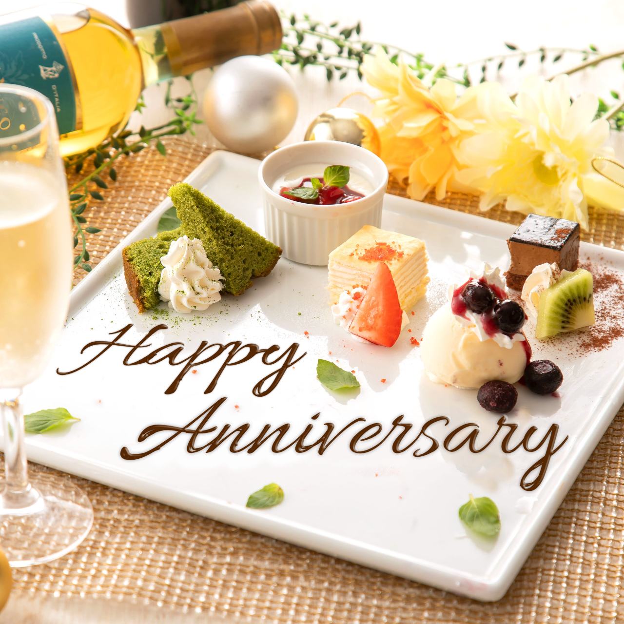 記念日のお祝いにサプライズメニューをご用意します |FOREST DINER 札幌店